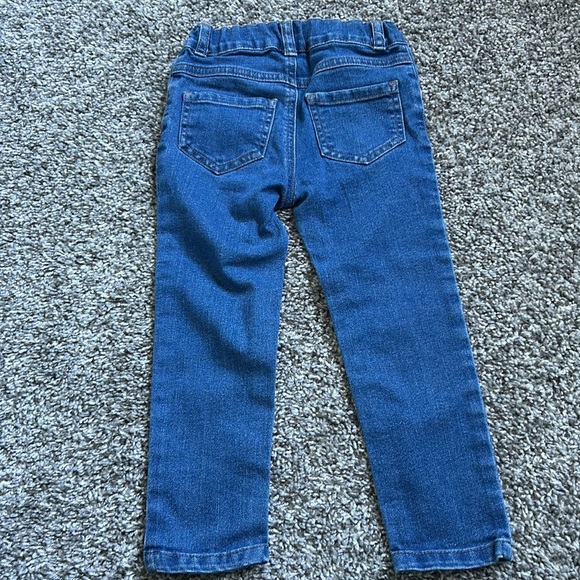 Garanimals toddler girl jeans size 4T with adjustable waist and snap closure - Picture 5 of 7